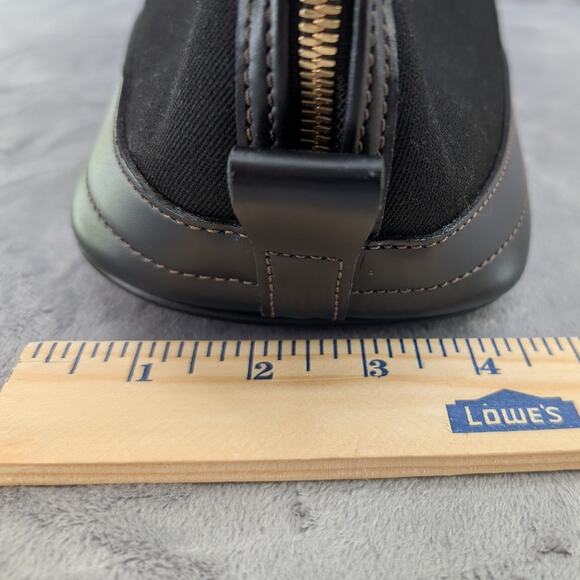 Vtg Dooney & Bourke Cabriolet Cloth Leather Black top handle made in USA satchel - Picture 10 of 13